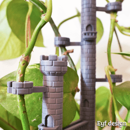 Castle of Vines - Modular Plant Support System 3d model