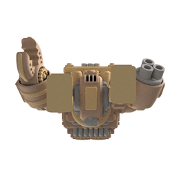 UWU Steam Force Clipper 3D Printable Miniature for Tabletop Wargames 3d model