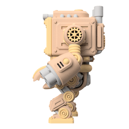 UWU Steam Force Clipper 3D Printable Miniature for Tabletop Wargames 3d model