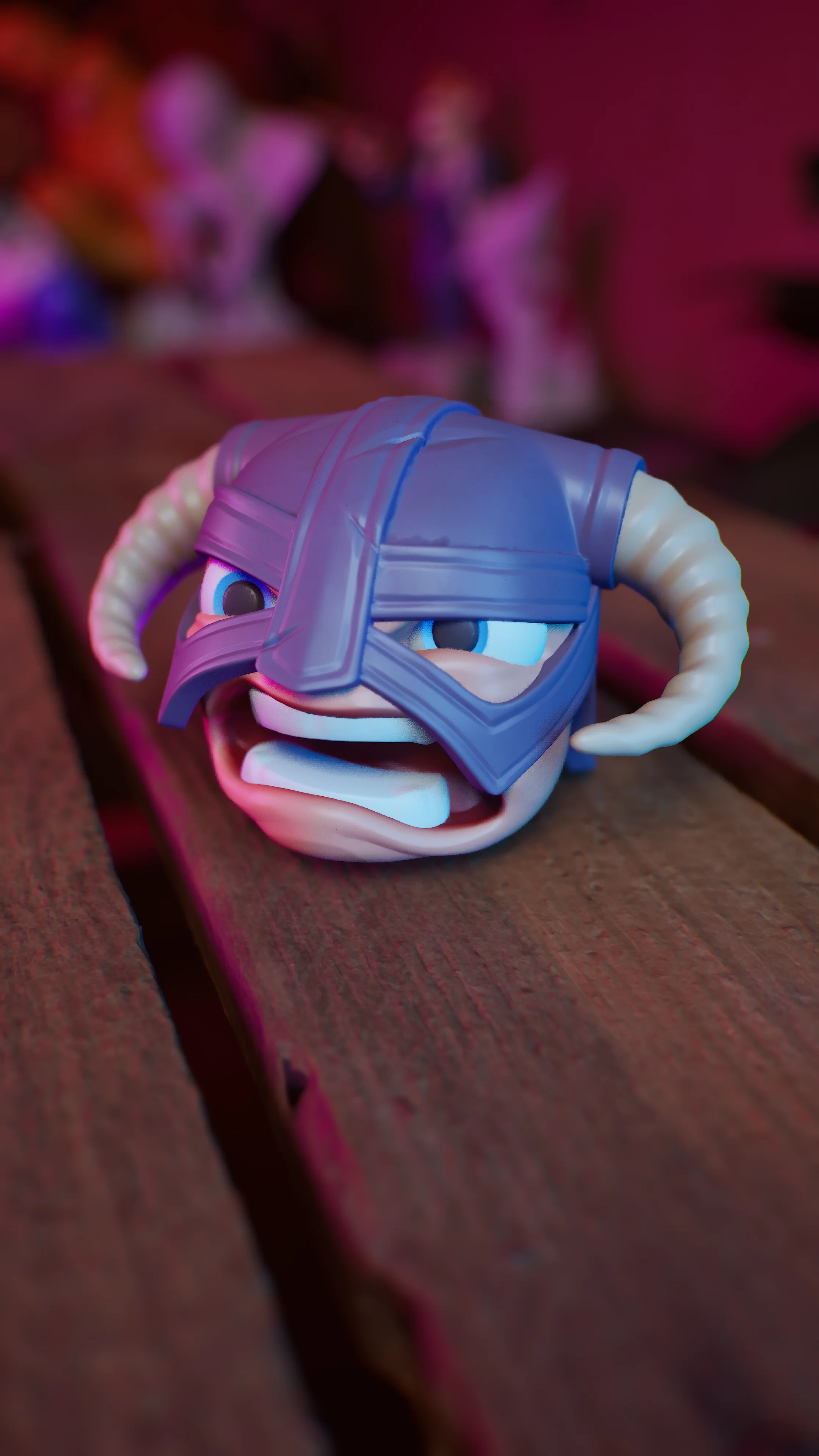 Li'l Skyrim Dragonborn - #MASKtober - RPG Videogame Fanart Collectible 3d model