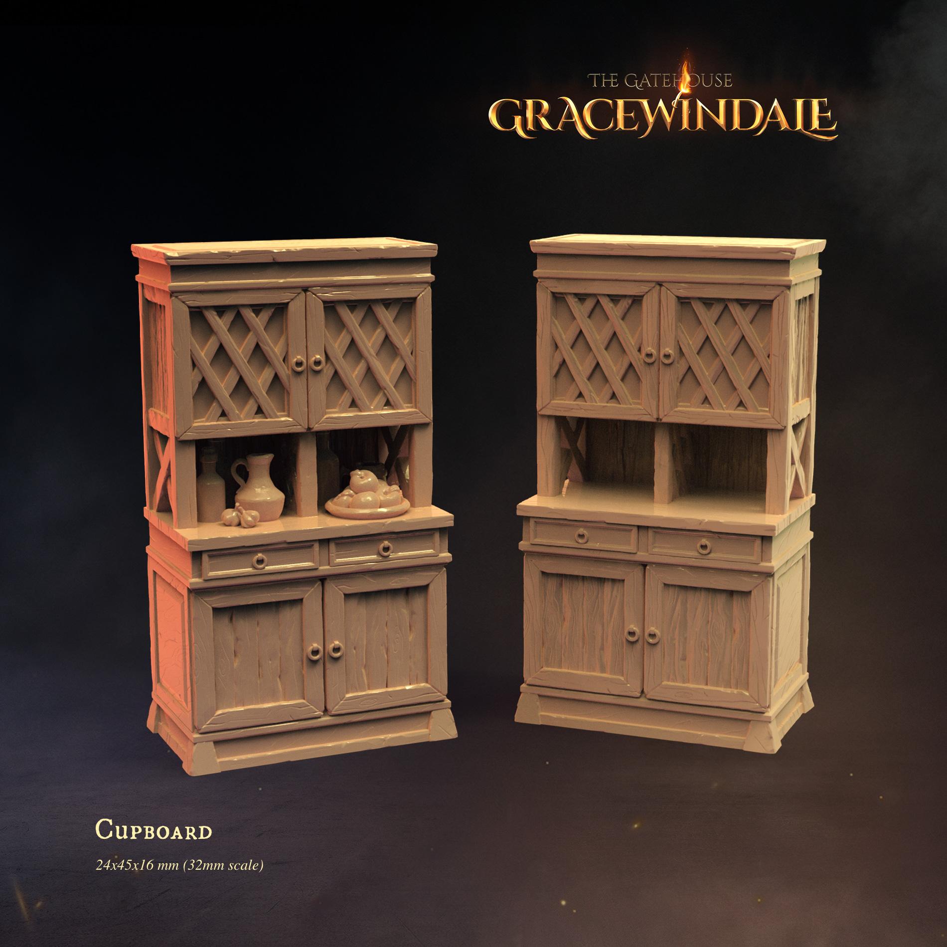 Gatehouse - Cupboard 3d model