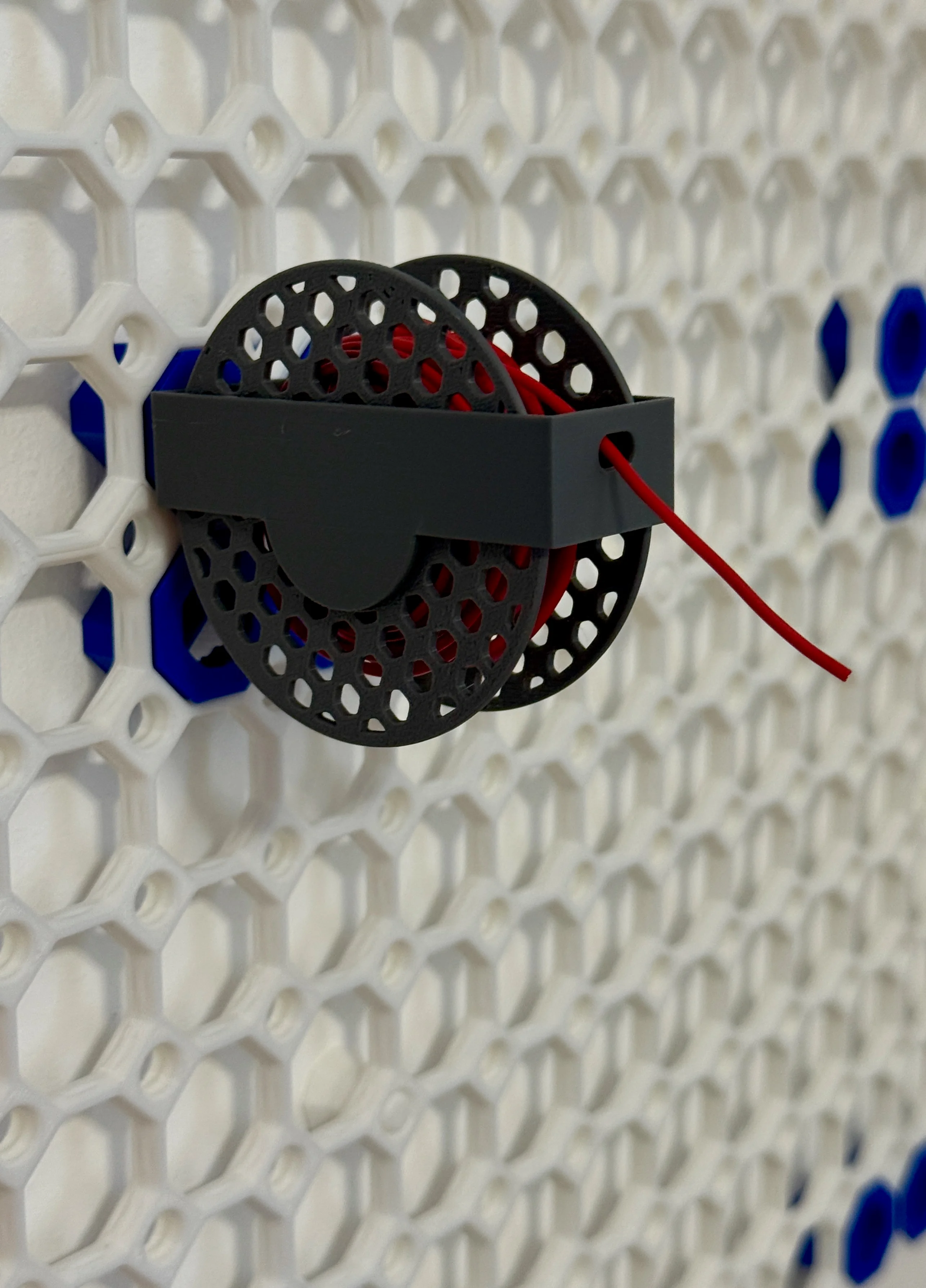 Wire Spool and holder for Multiboard 3d model