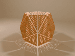 Moduluma - Modular Vase Insert Chains 3d model