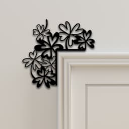 Heart Flower Door Corner Decor 3d model