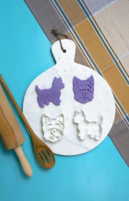West Highland White Terrier Cookie Cutter Set 3d model