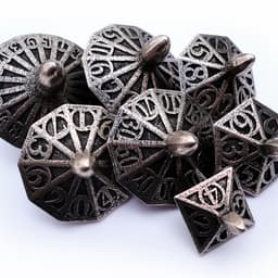 Top Dice Set with Decader 3d model