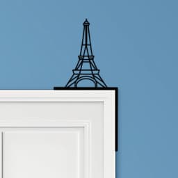 Eiffel Tower Door Corner Decor 3d model