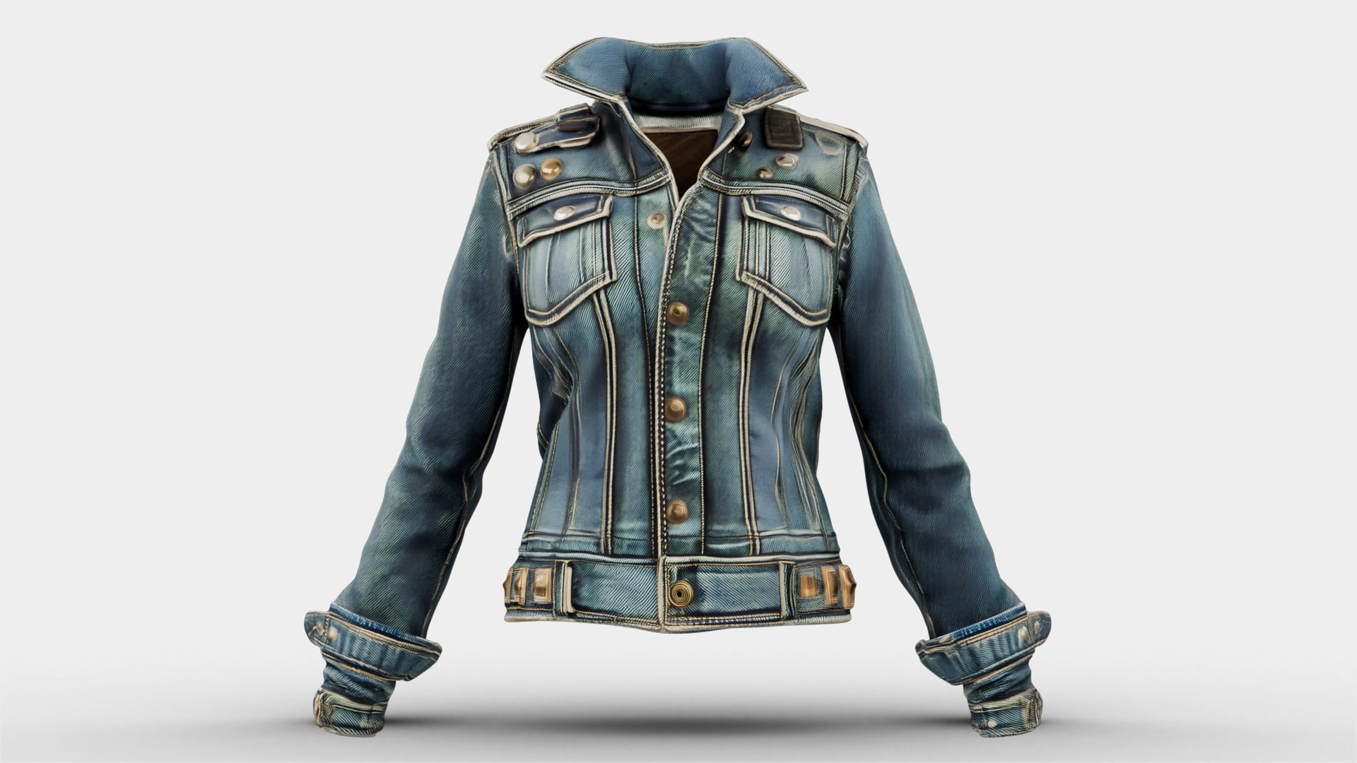 Denim Jacket 3d model