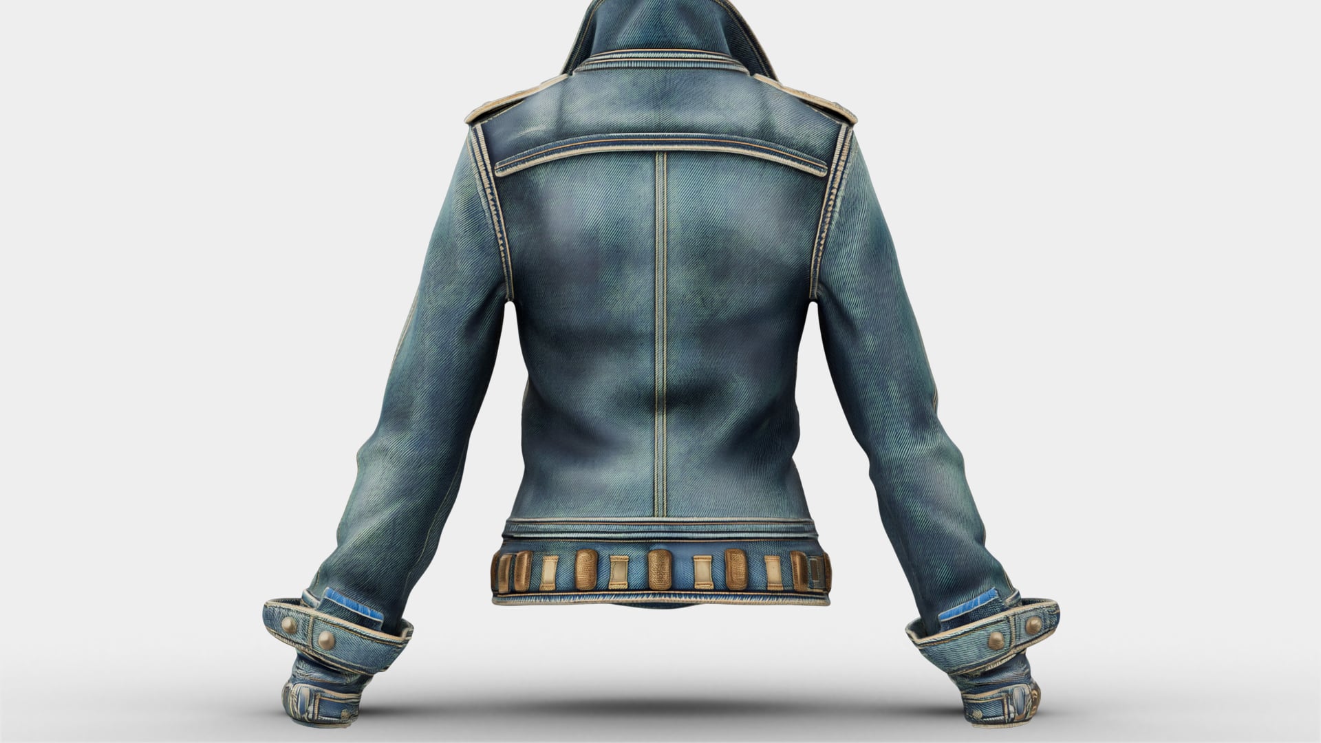 Denim Jacket 3d model