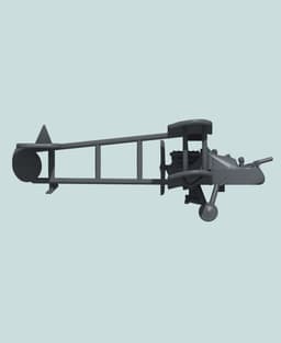 1:144 R.A.F. F.E.2b (Late) 3d model
