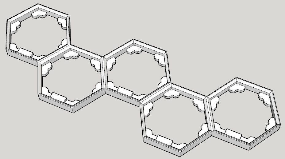 Hextraction 5-5 Plate 3d model