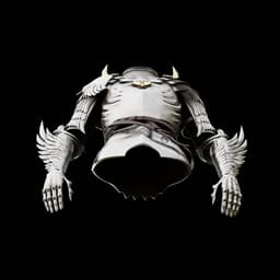 GRIFFITH RESURRECTED UPPER ARMOR life size cosplay - Berserk Fan Art STL 3d model