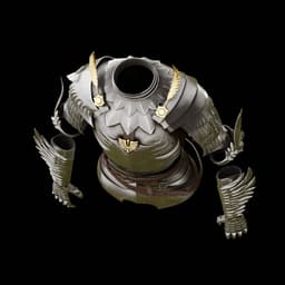 GRIFFITH RESURRECTED UPPER ARMOR life size cosplay - Berserk Fan Art STL 3d model