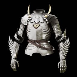 GRIFFITH RESURRECTED UPPER ARMOR life size cosplay - Berserk Fan Art STL 3d model