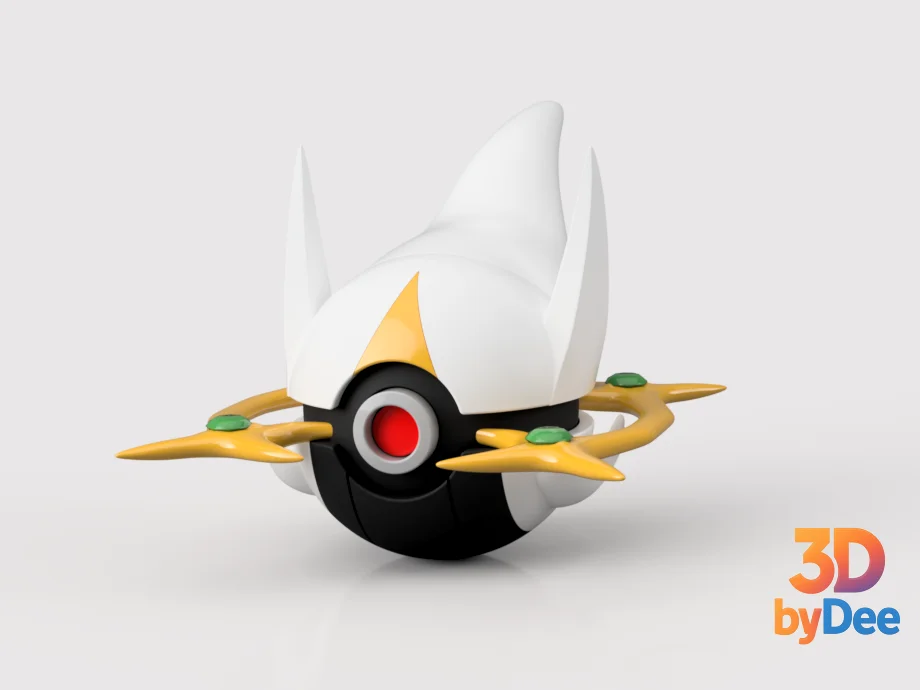 Arceus Pokeball 3d model