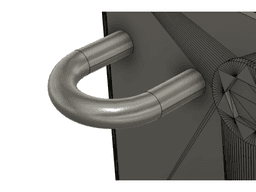 Print in Place Engine Benchmark - The Bengine Key-Chain 3d model
