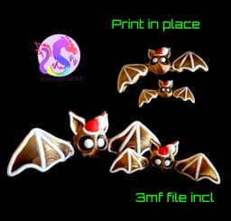 Christmas Cake Bat *Personal Use* 3d model