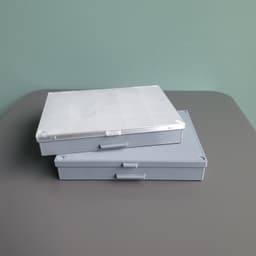 Stackable organizer assortment box with lid V2 3d model