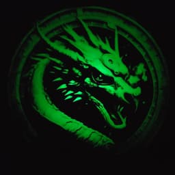 Dragon Painting 3d model
