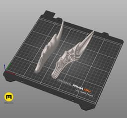 Fairy horns for cosplay 3d model