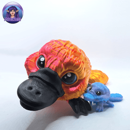 Platypus Puffling - Exclusive Model 3d model