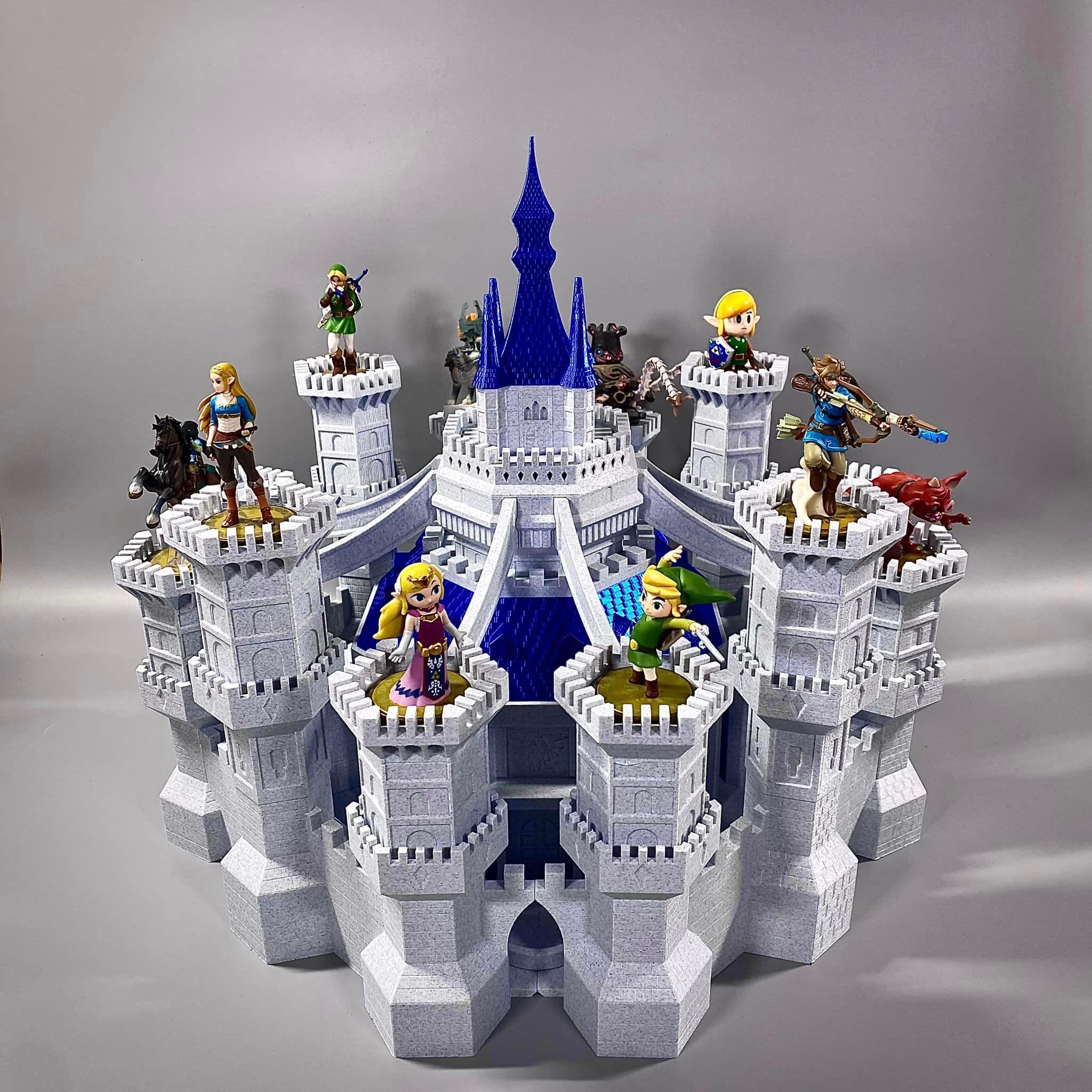 Zelda's Amiibo Castle 3d model