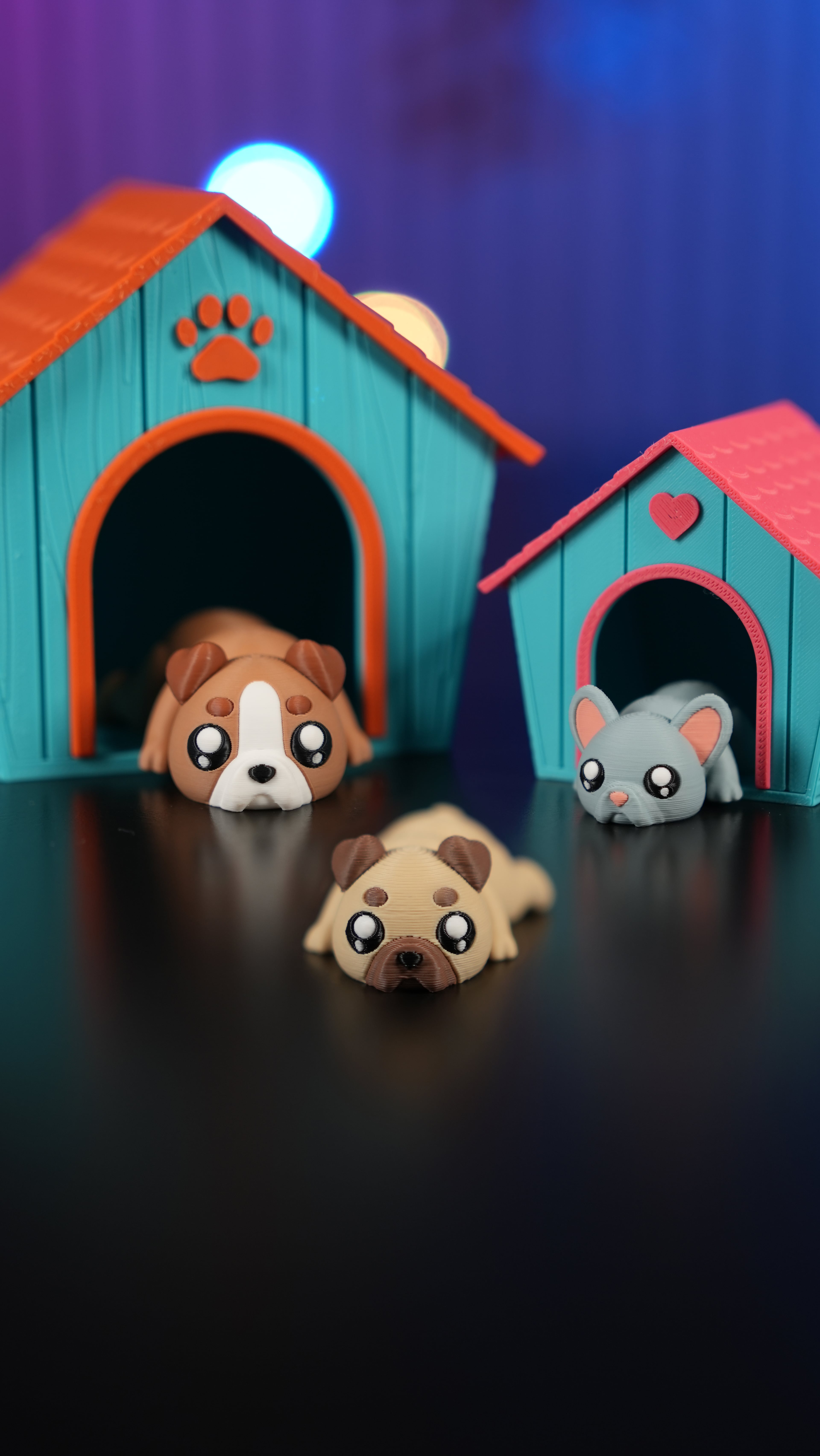Dog House Diorama 3d model