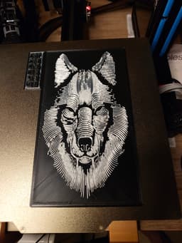 Wolf Portrait 1 3d model