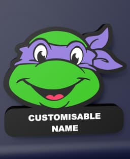 Ninja Turtles - LED Strip compatible 3d model