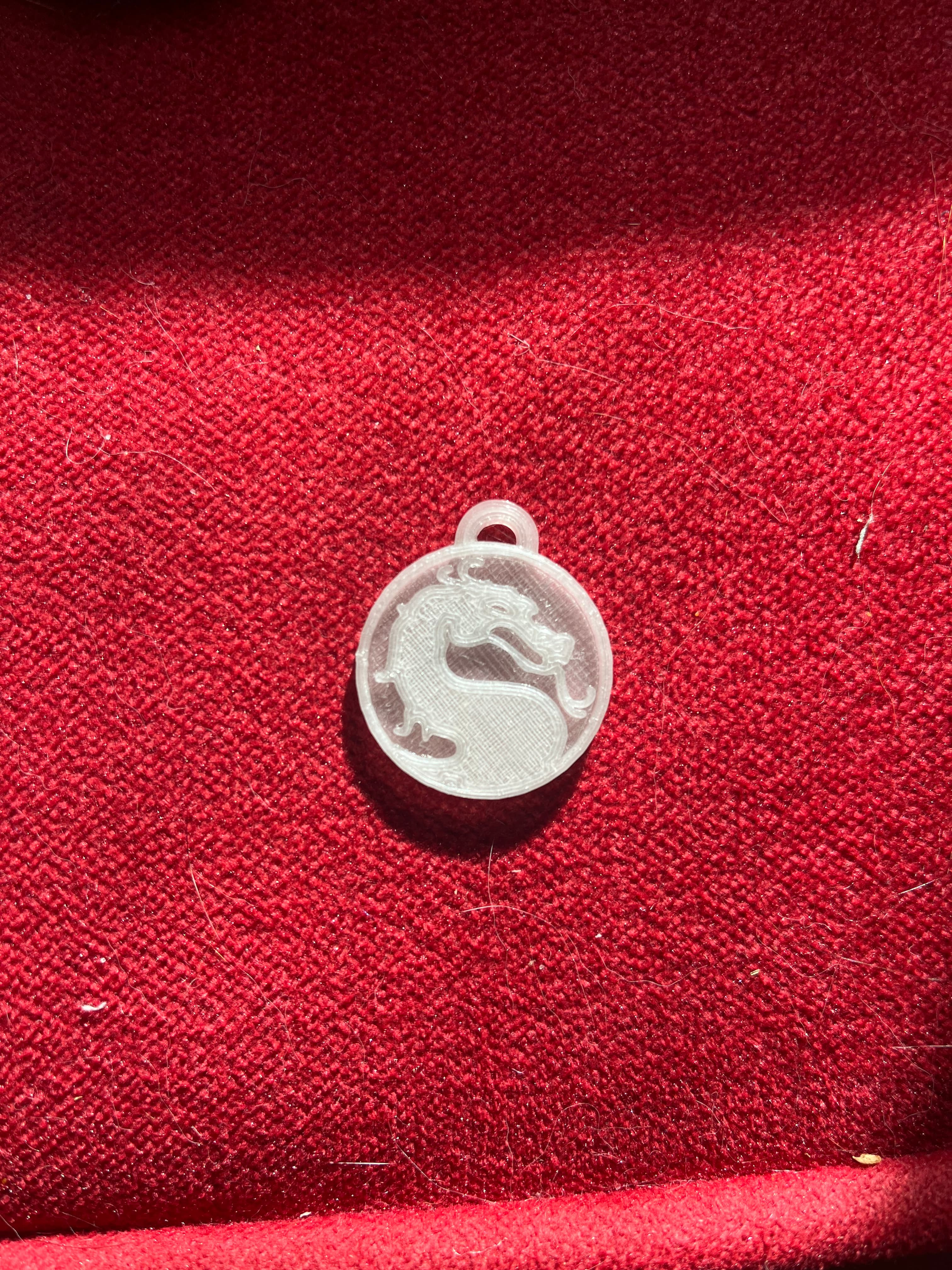 mortal kombat keychain 3d model