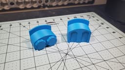 Customizable Multiboard tape roll holder 3d model