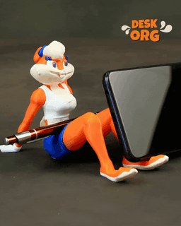 Lola Bunny Pen and Phone Holder 3d model