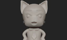 Fairy Tail Charle 3d model