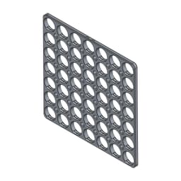 D-LOCK_PANEL.7X7-BLANK 3d model