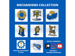 MODULAR GEARS TOY 3d model