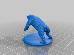 Owlbear through the ages- Pathfinder 3d model