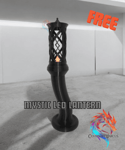 Mystic LED Lantern / 3mf included 3d model