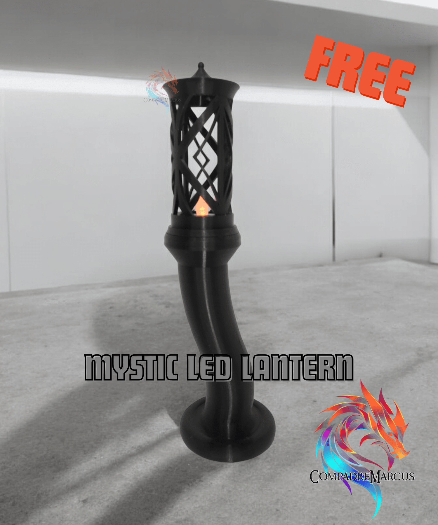 Mystic LED Lantern / 3mf included 3d model