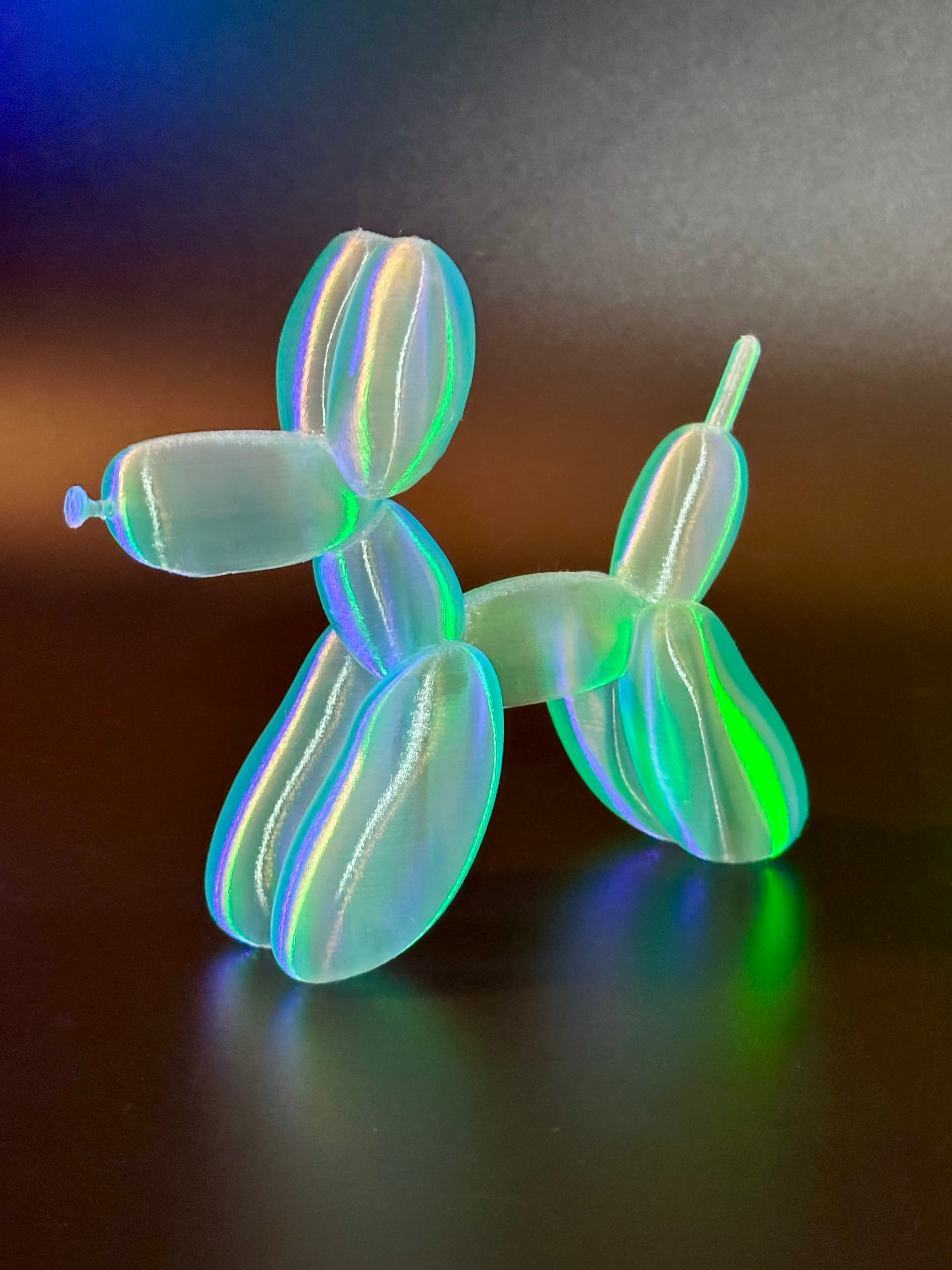 Who’s a good boy? 😜
Printed in translucent PLA. Perfect for balloon animals. 😀