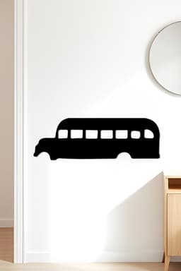 Bus Wall Art, Wall Decor, Home Decor 3d model
