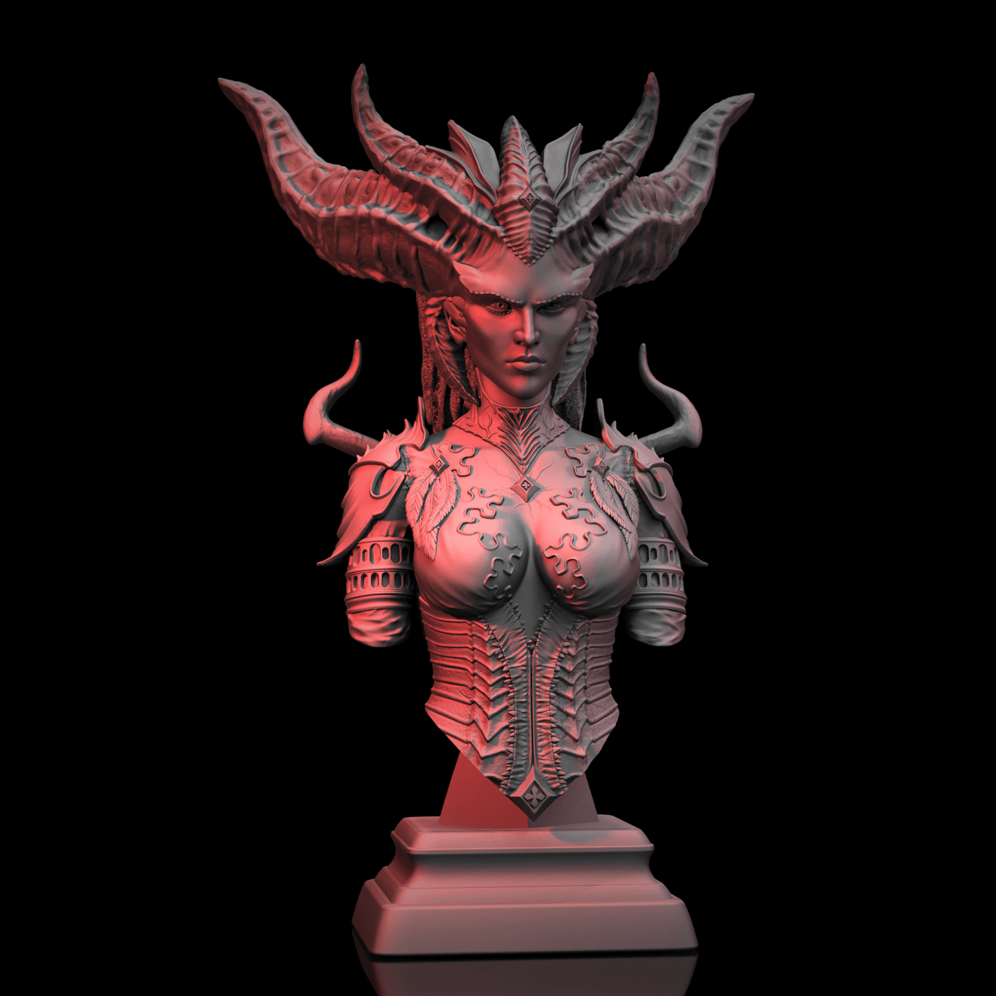 Lilith Bust -Diablo 3d model
