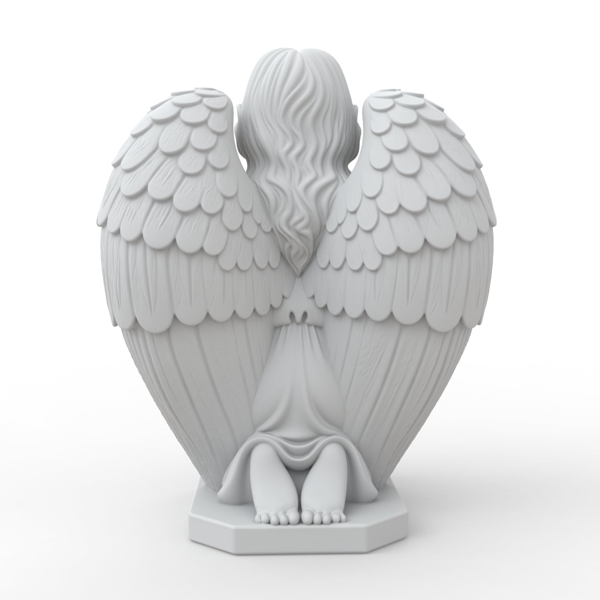 Angel Figure 3d model