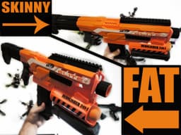 Demolisher Nerf Picatinny Top Rail Wide And Skinny 3d model
