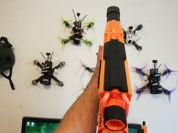 Demolisher Nerf Picatinny Top Rail Wide And Skinny 3d model