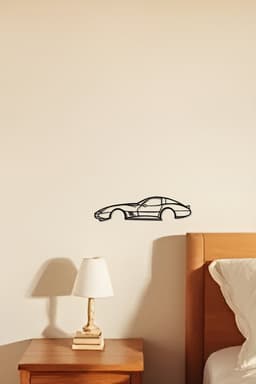 Corvette Wall Art, Wall Decor, Home Decor 3d model