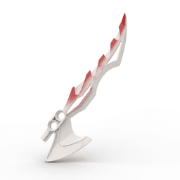 Bionicle - Sharktooth Sword 3d model