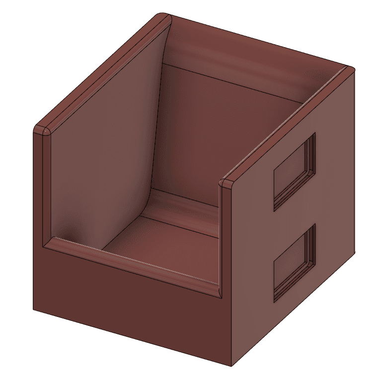 Modular Desk Organizer 3d model