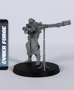 Sandforged Scouts - With Free Cyberpunk - Sci-Fi Gift Ideas for RPG and Wargamers 3d model