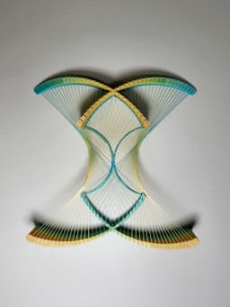 Wings String Art 3d model