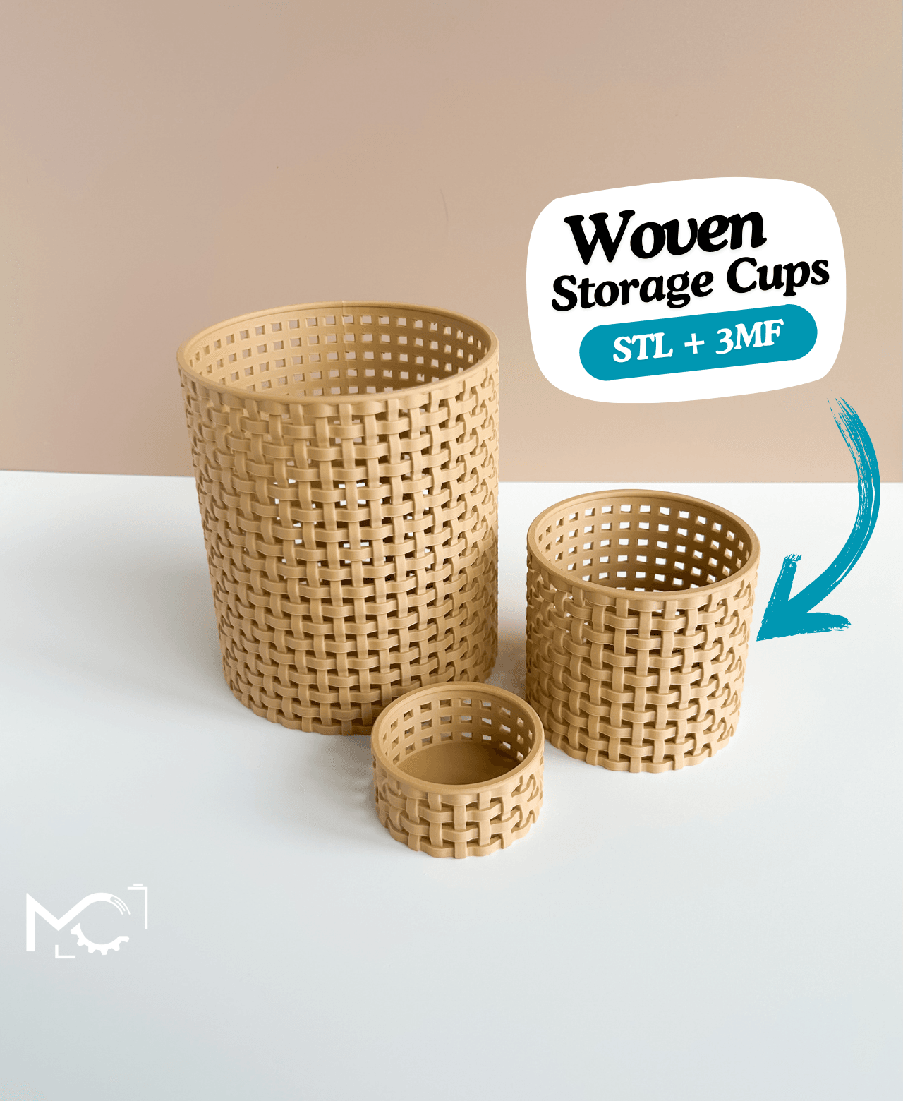 WovenCups 3d model